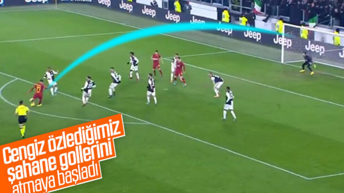 Cengiz Ünder'den Juventus ağlarına müthiş gol