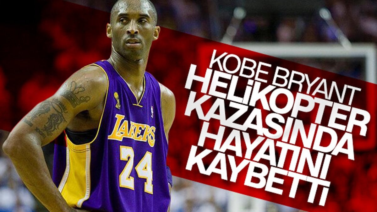 Kobe Bryant hayatını kaybetti