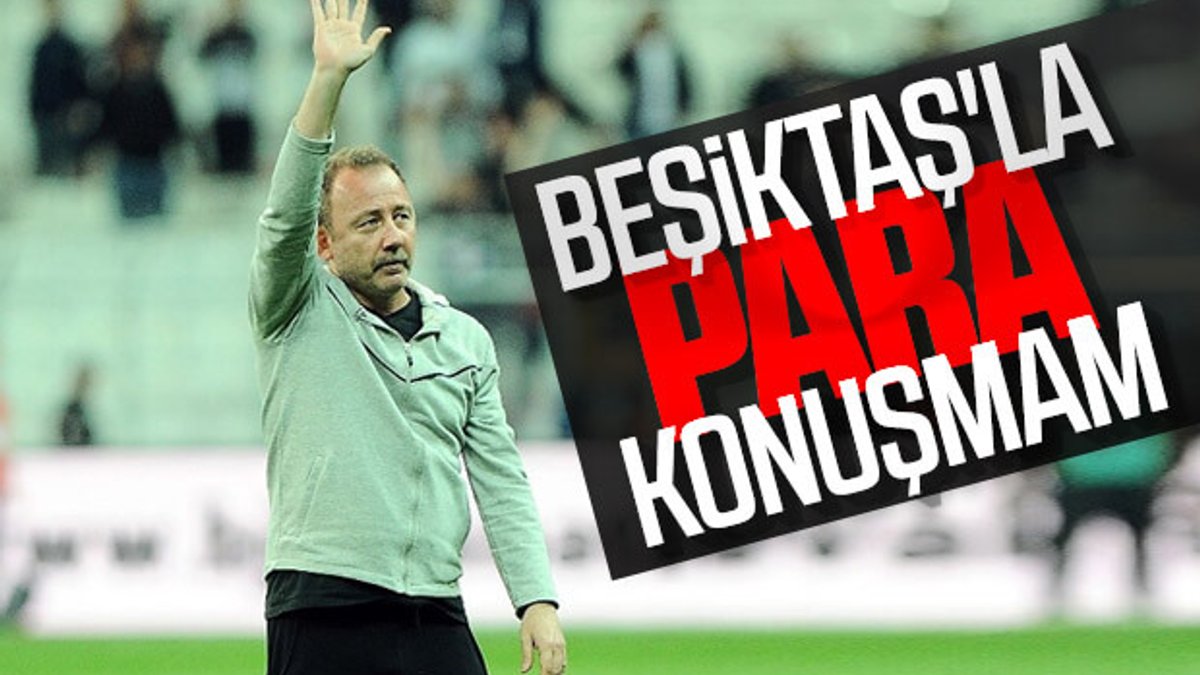 Sergen Yalçın: Beşiktaş için hazırım