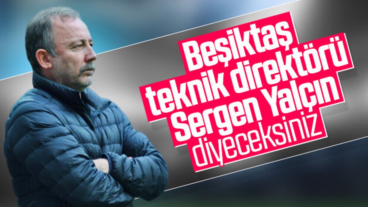 Beşiktaş'ta Sergen Yalçın dönemi resmen başladı