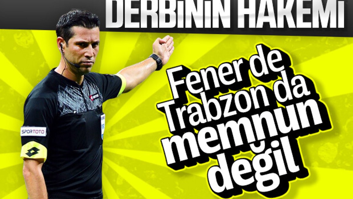 Trabzonspor - Fenerbahçe maçına Ali Palabıyık atandı