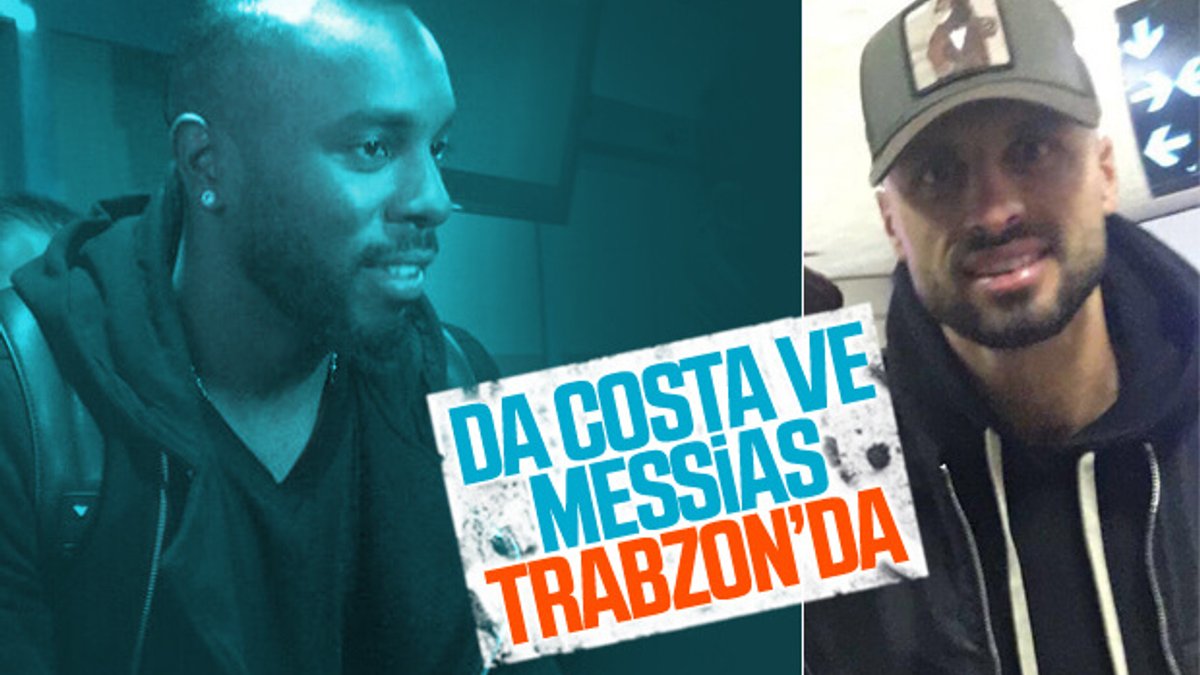 Manoel Messias ve Da Costa Trabzonspor'da