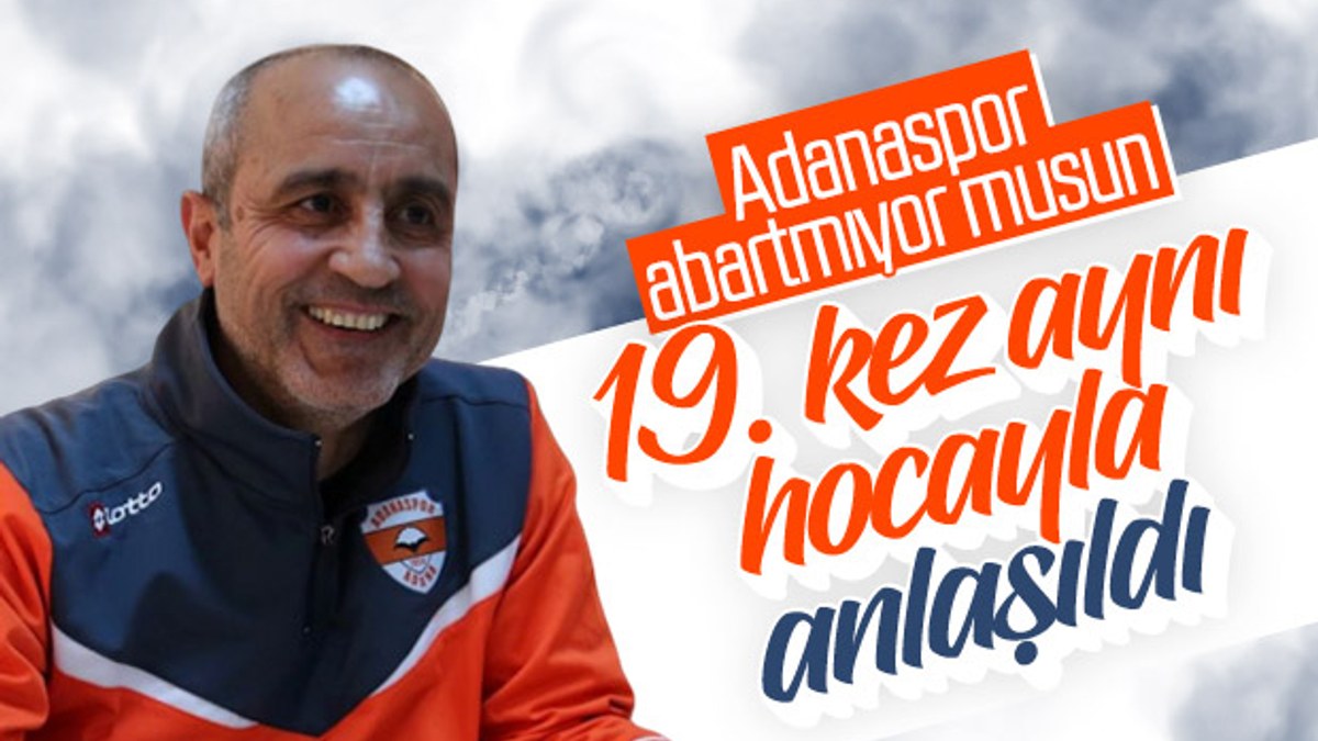 Adanaspor, bir kez daha Eyüp Arın'la anlaştı