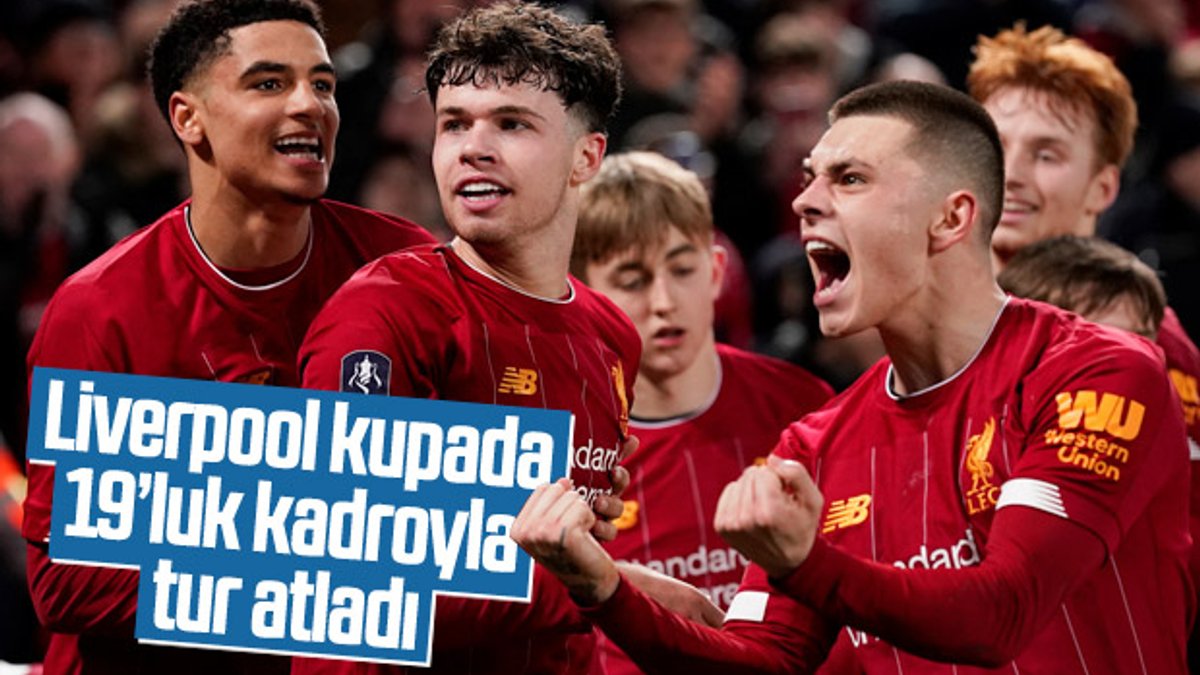 Liverpool, Federasyon Kupası'nda gençleriyle kazandı