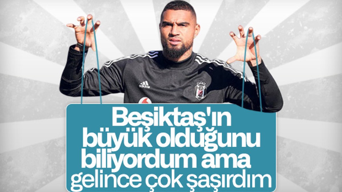 Boateng: Beşiktaş'ın içine girince şaşırdım