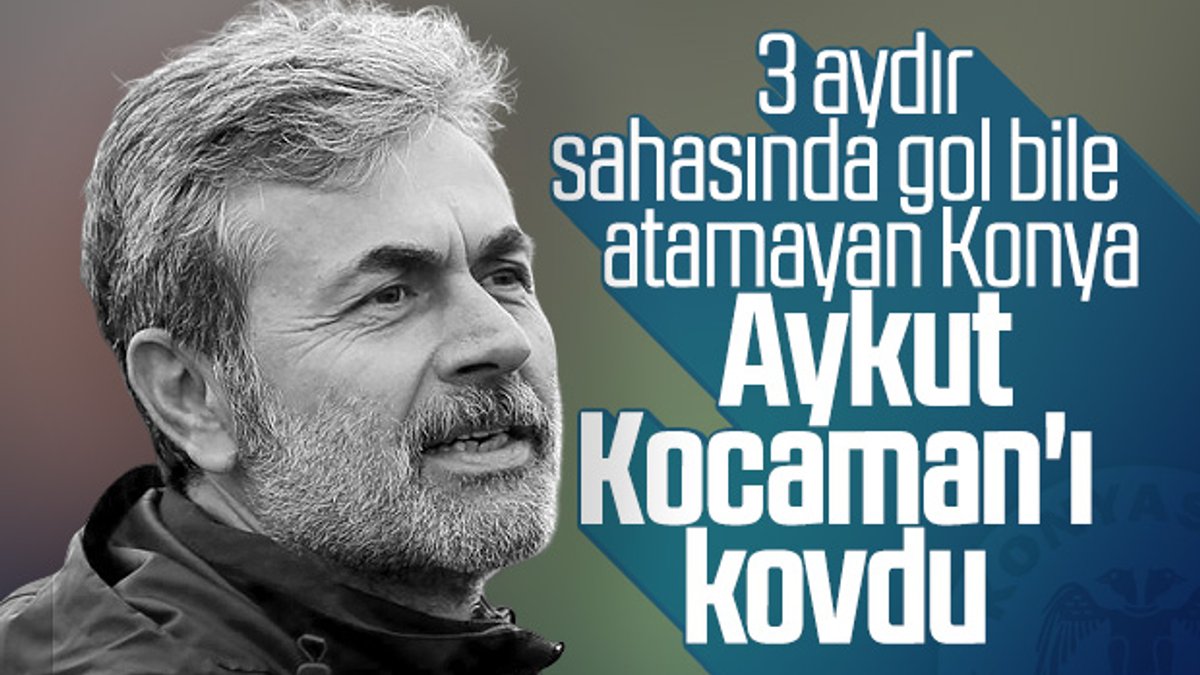 Konyaspor'da Aykut Kocaman dönemi bitti