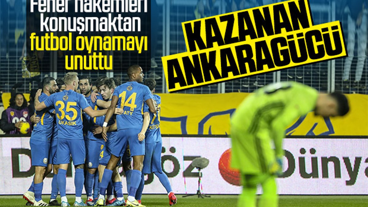 Fenerbahçe, Ankara'dan eli boş döndü