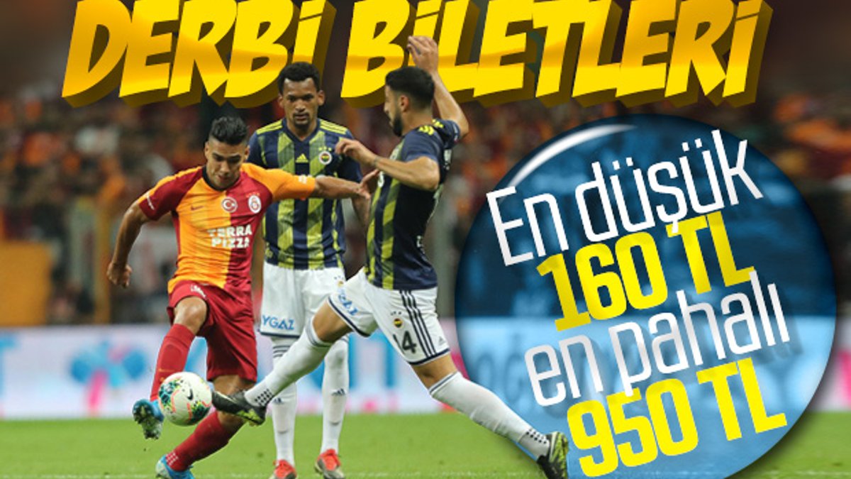 Fenerbahçe-Galatasaray derbisinin bilet fiyatları