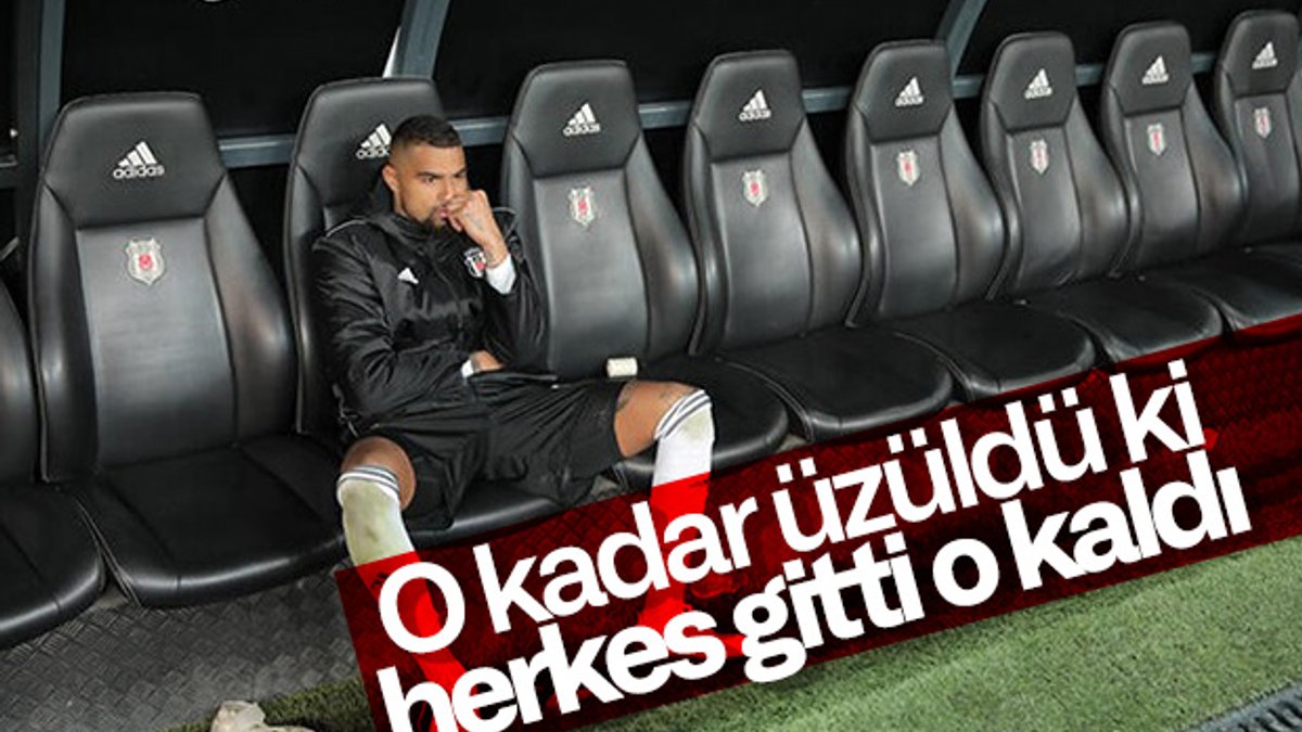 Beşiktaş'ta maç sonunda Boateng'den ilginç görüntü