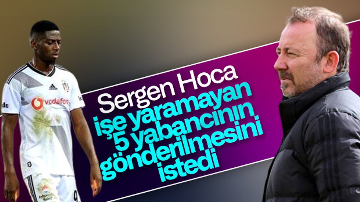 Beşiktaş'ta, en az 5 yabancı oyuncu gönderilecek