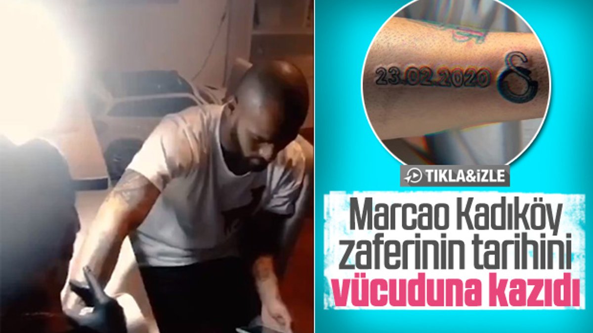 Marcao'dan Kadıköy galibiyeti dövmesi