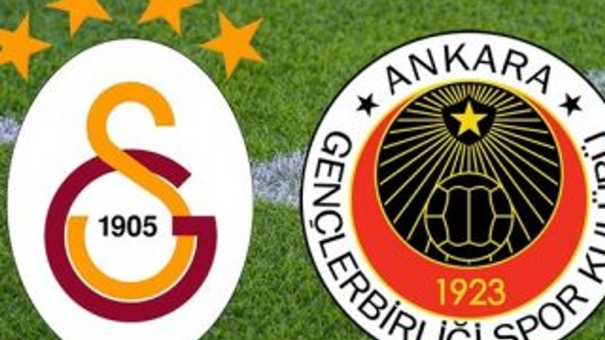 Galatasaray-Gençlerbirliği maçının muhtemel 11'leri