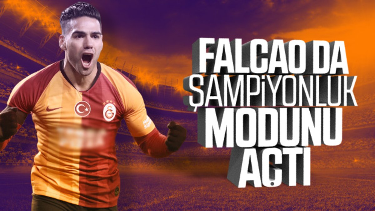 Falcao döndü, Galatasaray coştu