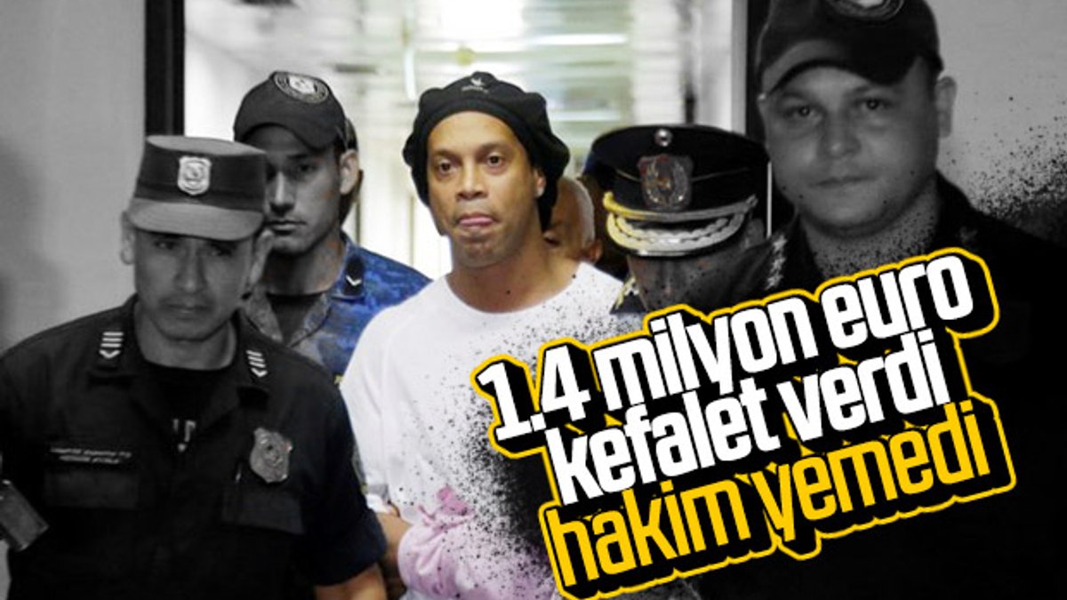 Mahkemeden Ronaldinho'ya ret