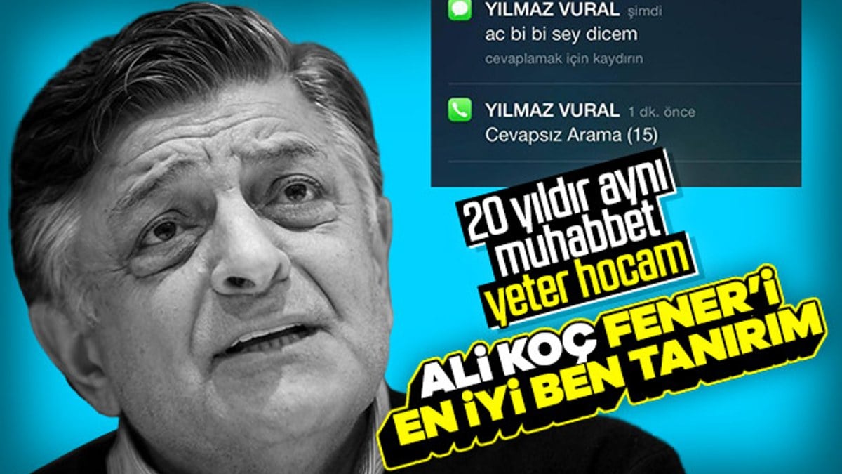 Yılmaz Vural: Fenerbahçe bizi düşünürse, oturur konuşuruz