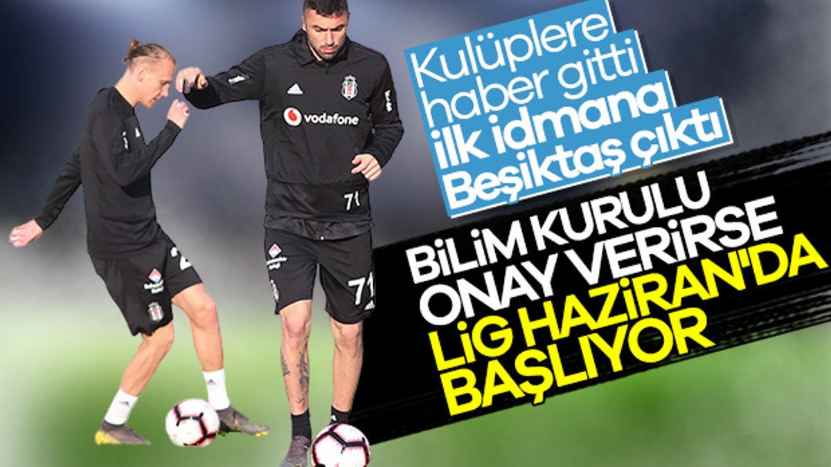 Beşiktaş antrenmanlara başladı