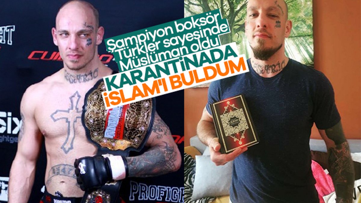 Şampiyon boksör Türkler sayesinde Müslüman oldu