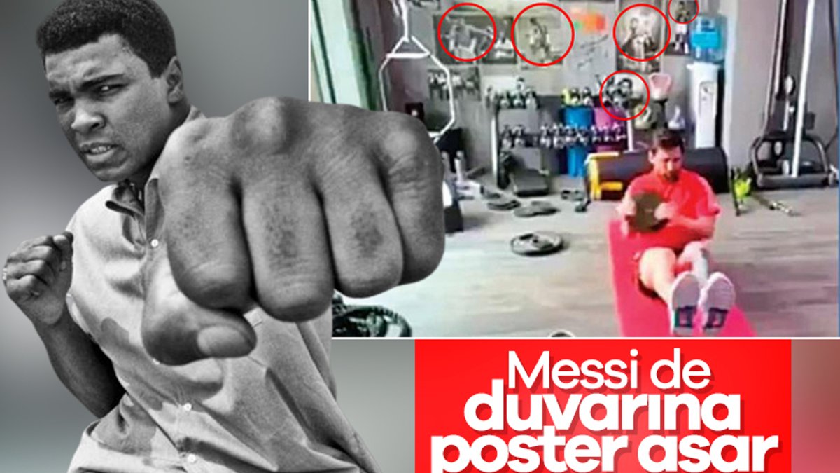 Messi'nin, Muhammed Ali hayranlığı