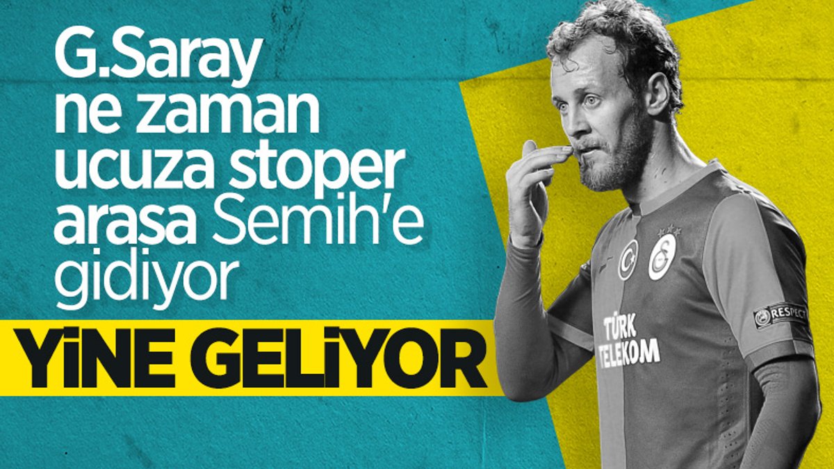 Galatasaray'da hedef yine Semih Kaya