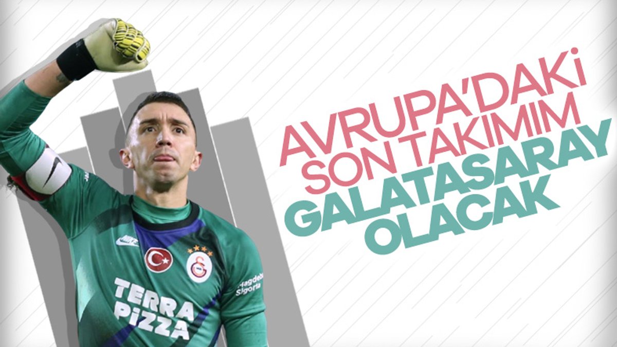 Muslera: Galatasaray'da kalmak istiyorum