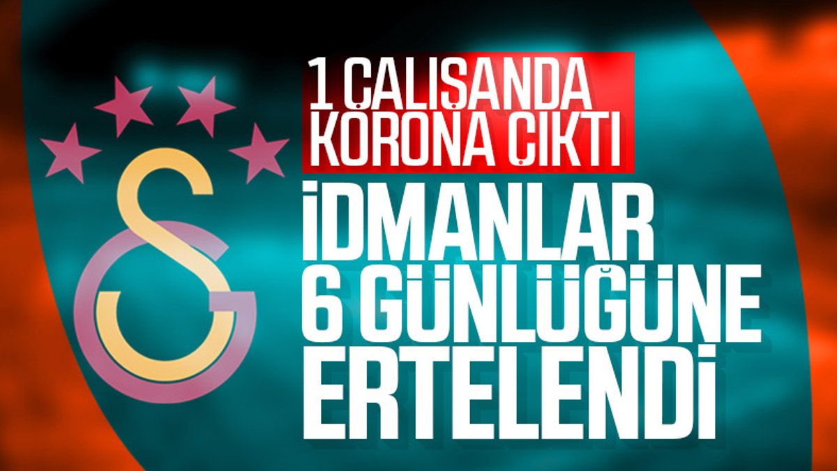 Galatasaray'da 1 çalışanda koronavirüs tespit edildi
