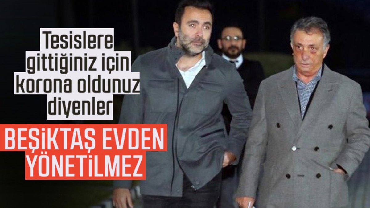Beşiktaş Asbaşkanı Kocadağ, korona tepkilerini yanıtladı