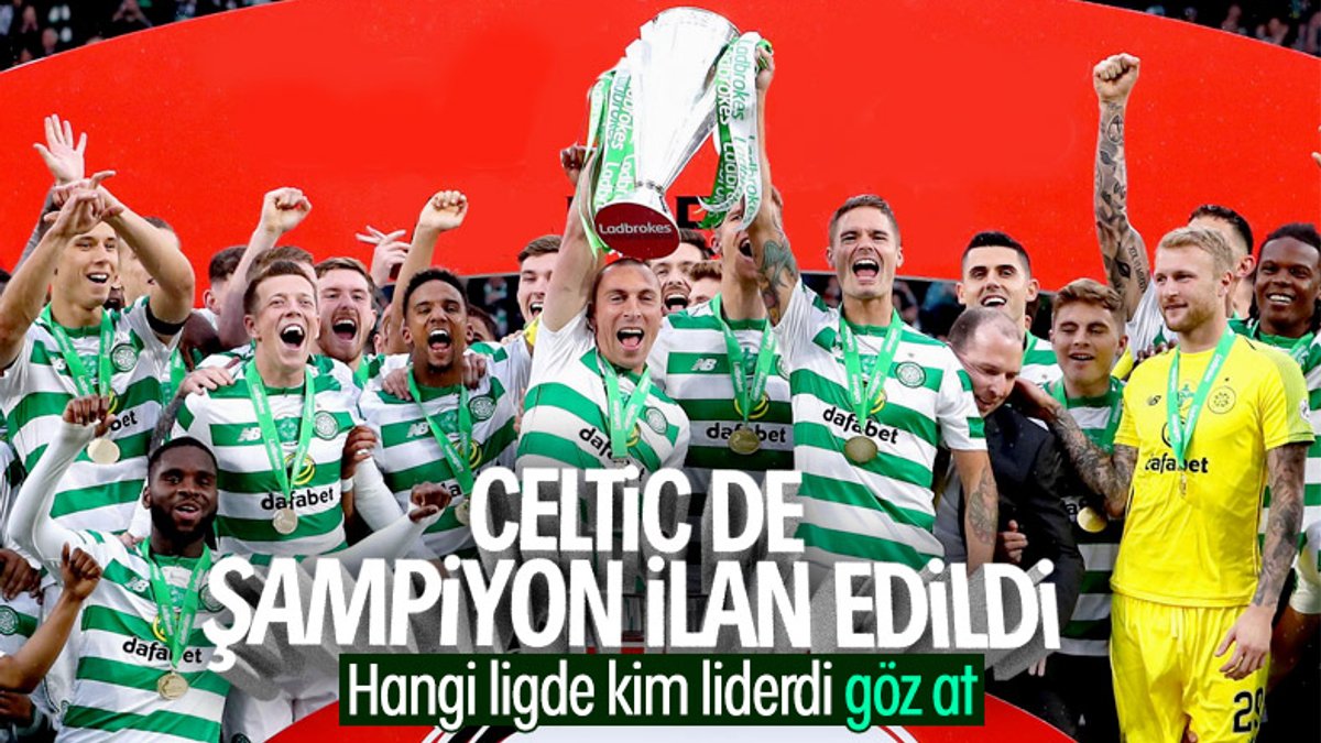 Celtic şampiyon ilan edildi