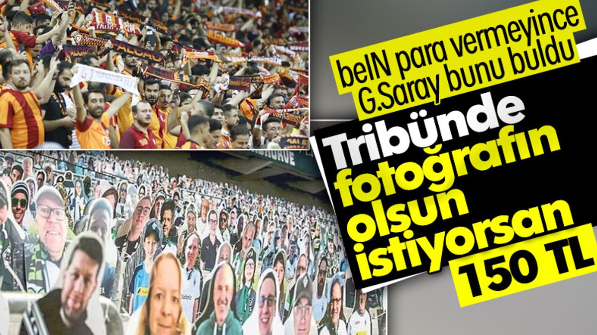 Galatasaray'ın 'karton taraftar' projesi