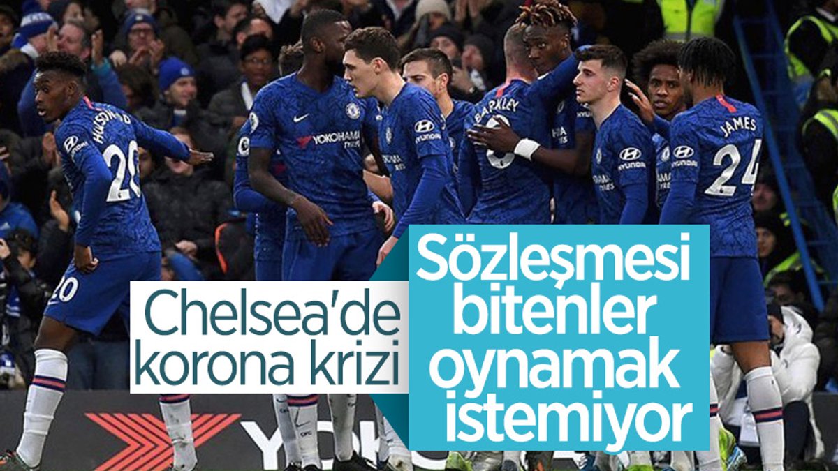 Chelsea'de koronavirüs krizi