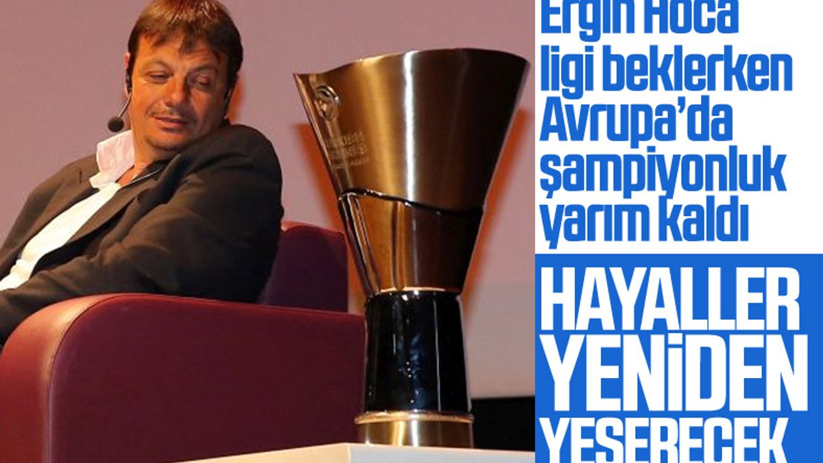 Ergin Ataman: Avrupa'da şampiyonluk hayalimiz sürecek