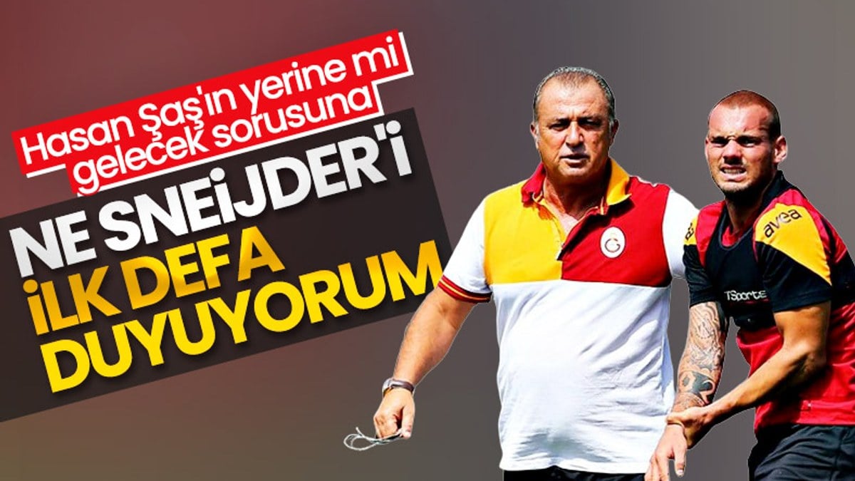 Fatih Terim, Sneijder iddialarını yalanladı