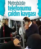 İstanbul'da metrobüste iki kadın arasında 