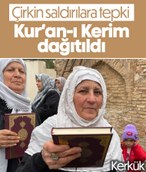 Kerkük'te, Kur'an-ı Kerim dağıtıldı