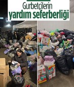 Gurbetçilerin Türkiye'ye yardım seferberliği