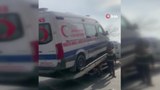 Esenyurt Belediyesi’nin içinde hasta olan ambulansına haciz işlemi