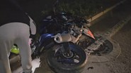 Bursa'da otomobile çarpan motosiklet sürücüsü yaralandı