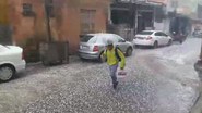 Diyarbakır’da sağanak ve dolu yağışı