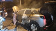 İstanbul'da park halindeki araç kundaklandı