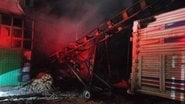 Kastamonu'da kereste fabrikasında korkutan yangın