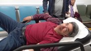 Aksaray'da tanımadığı bir şahıs tarafından darbedildi: Hastanelik oldu