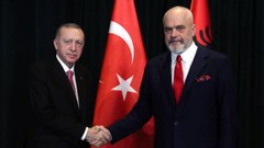 arnavutluk basbakani ramadan cumhurbaskani erdogana secim icin des 90803127