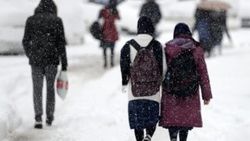 Van'da okullar tatil