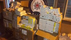 İzmir'de 5.5 milyon lira değerinde sigara yakalandı