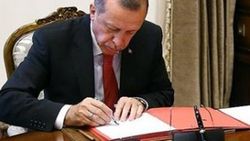 Cumhurbaşkanı Erdoğan 9 üniversiteye rektör atadı