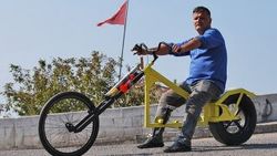 Otomobil parçalarından bisiklet