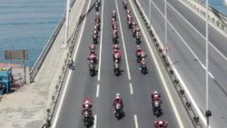 İstanbul polisinin 19 Mayıs korteji