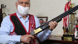 Diyarbakır'da, 74 yaşındaki adamın spor aşkı