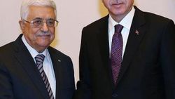 Erdoğan, Filistin Devlet Başkanı ile görüştü
