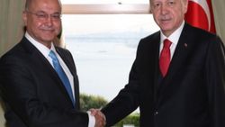 Erdoğan, Irak Cumhurbaşkanı Salih ile görüştü