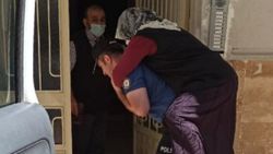 Tokat'ta ayağı kırılan kadına polisler yardım etti